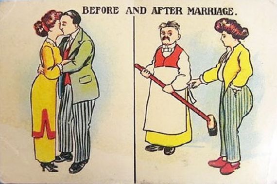 До и после свадьбы