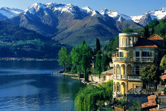 Италия Озеро Комо